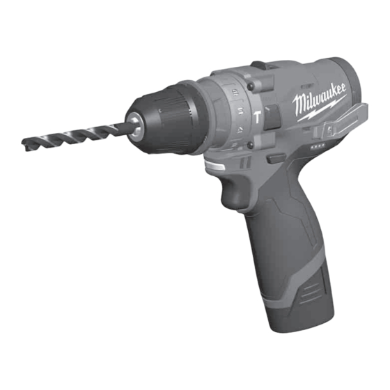 Milwaukee M12 FPDX Manual Original