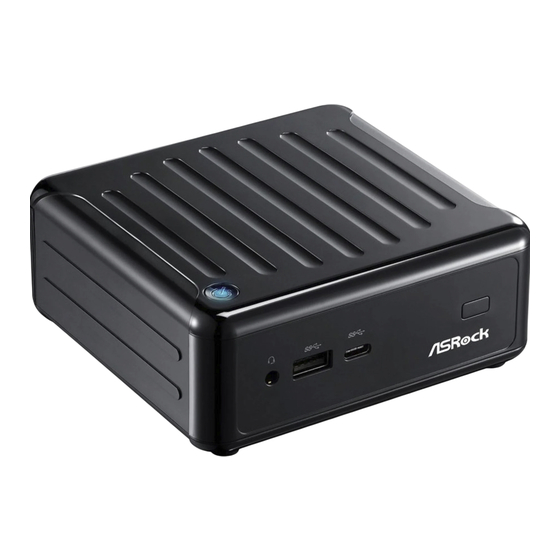 ASROCK BeeBox Manual De Instrucciones