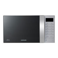 Samsung GE86V-SSK Instrucciones Para El Usuario