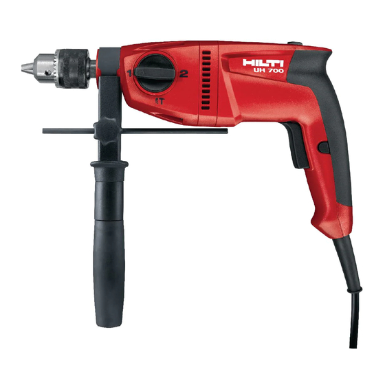 Hilti UH 700 Manual De Instrucciones