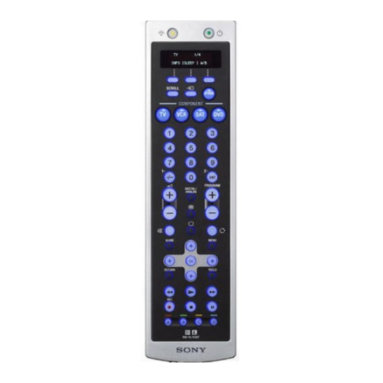 Sony RM-VL1400T Manual De Instrucciones