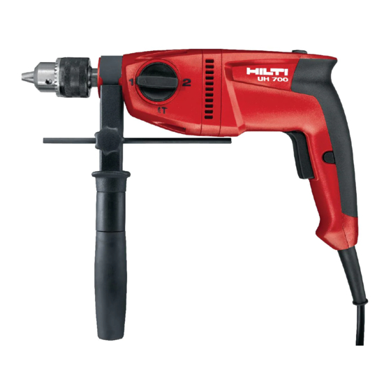 Hilti UH 700 Manual De Instrucciones Original