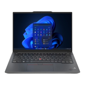 Lenovo ThinkPad E14 Gen 6 Guia Del Usuario