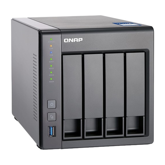 QNAP TS-31P2 Serie Manuales