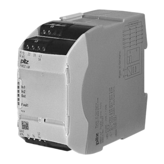 Pilz PNOZ s10 Manual Del Usuario