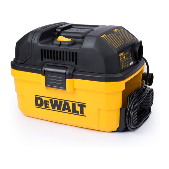 DeWalt DXV04T Manual De Instrucciones