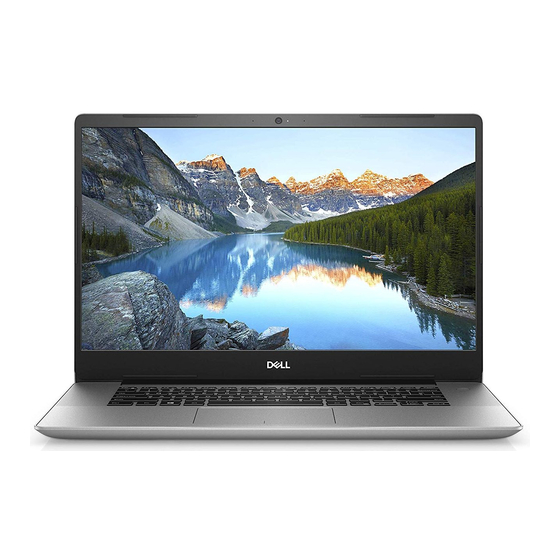 Dell Inspiron 5580 Configuración Y Especificaciones