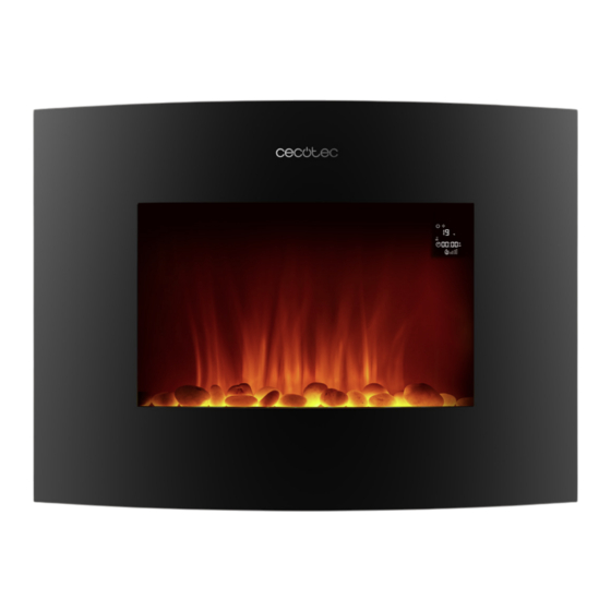 cecotec READYWARM 2250 CURVED FLAMES CONNECTED Manual De Instrucciones