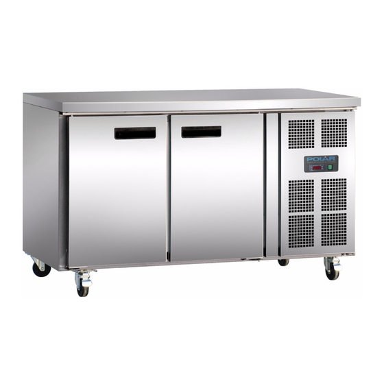 Polar Refrigeration G377 Manual De Instrucciones