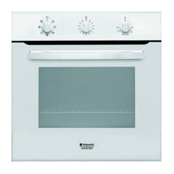 Hotpoint ARISTON FH 62/HA Manuales