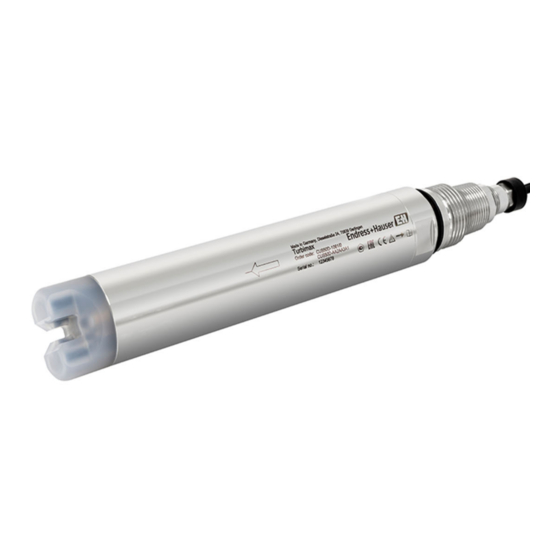 Endress+Hauser Turbimax CUS50D Manual De Instrucciones