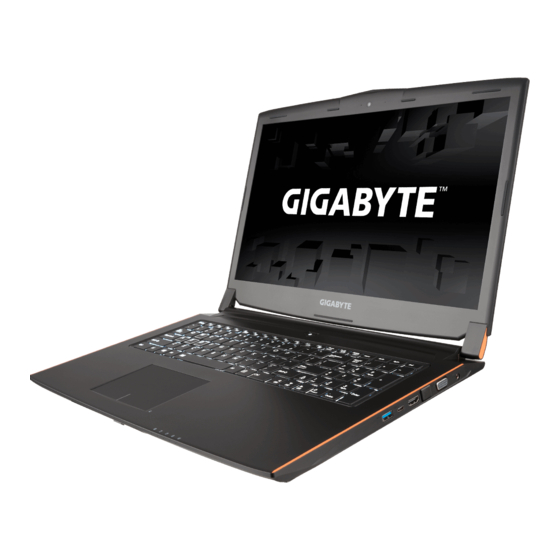Gigabyte P57 Manual Del Usuario