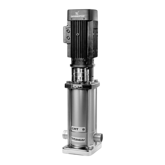 Grundfos CRT 8-12 Serie Manual Del Usuario
