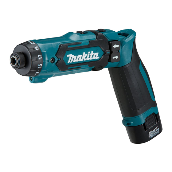 Makita DF012D Manual De Instrucciones