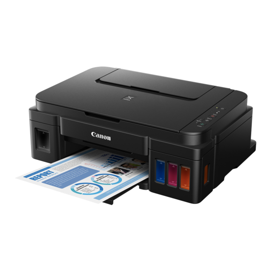 Canon PIXMA G2000 Serie Guía De Inicio