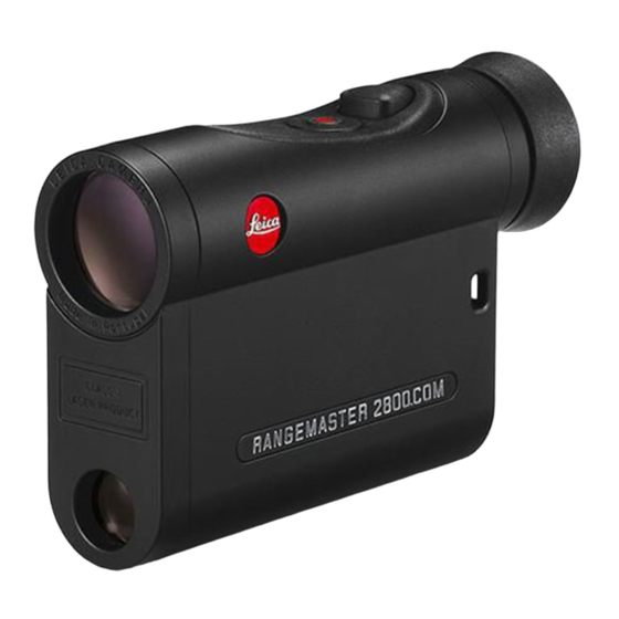 Leica RANGEMASTER 2800.COM Manuales