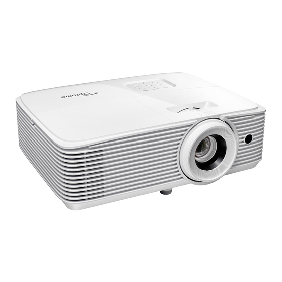 Optoma EH401 Manual Del Usuario