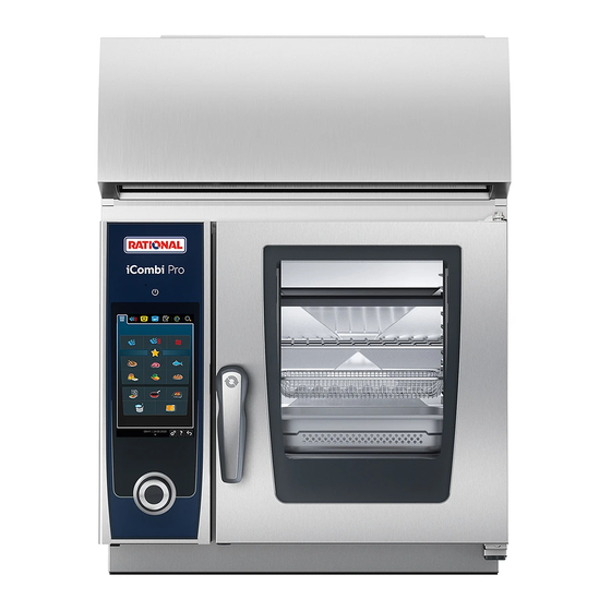 Rational UltraVent XS 6 2/3 E Manuales