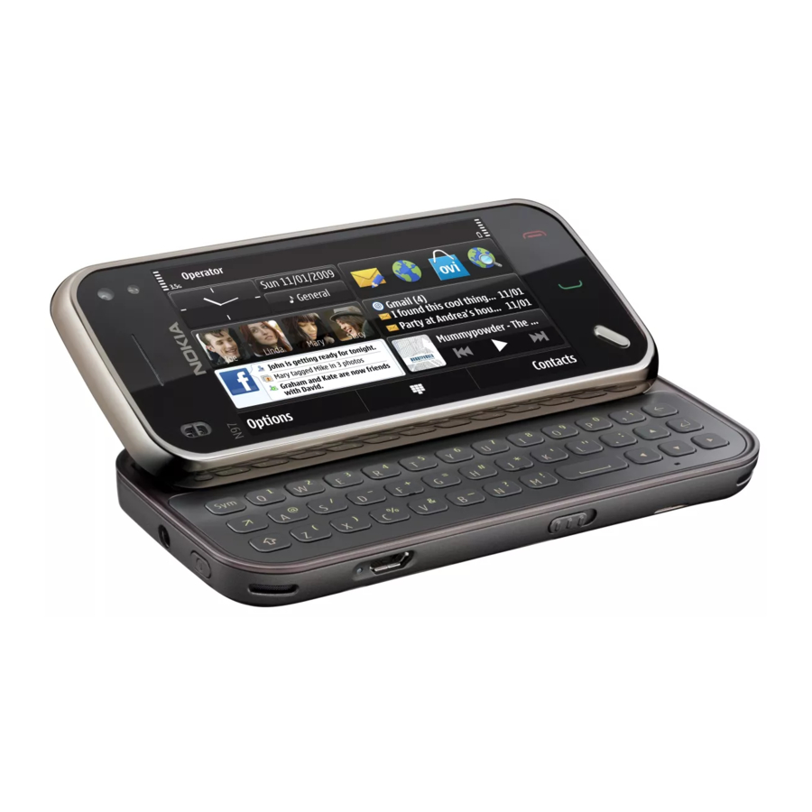 Nokia N97 mini Guía De Usuario