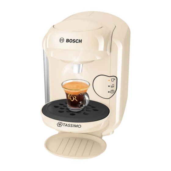 Bosch TASSIMO VIVY TAS12 Serie Instrucciones De Uso