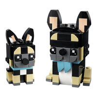 LEGO BRICK HEADZ Pets 40544 PUPPY 155 Manual Del Usuario