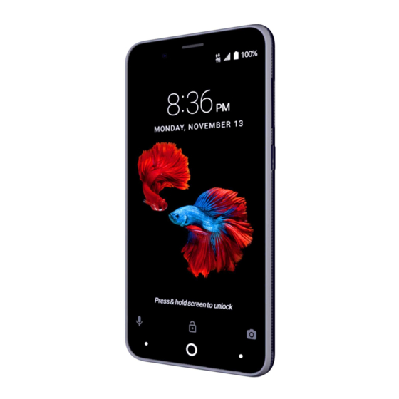 ZTE Z855 Manual Del Usuario E Información De Seguridad