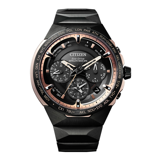 Citizen F950 Manual De Instrucciones