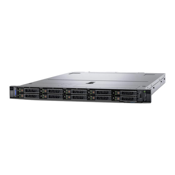 Dell EMC PowerEdge R650 Guía De Referencia