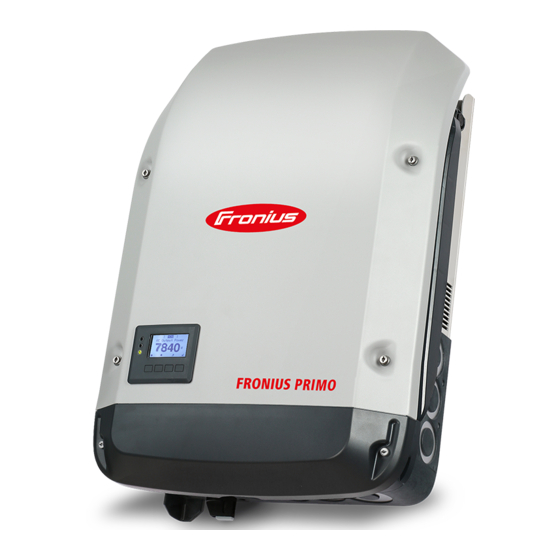 Fronius Primo 208-240 Instrucciones De Instalación