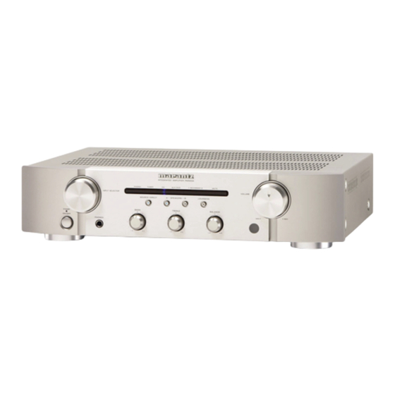 Marantz PM5004 Guia Del Usuario