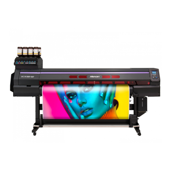 MIMAKI UCJV300 Serie Manuales