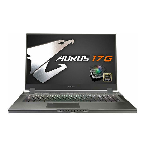 AORUS 17G Manuales