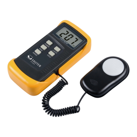 sauter SO 200K Manual De Instrucciones