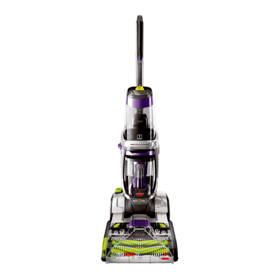 Bissell REVOLUTION PET PRO 1986 Serie Guía De Inicio Rápido/Del Usuario