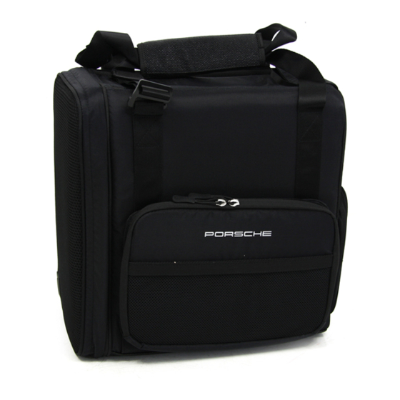 Porsche cooler bag Manual De Instrucciones