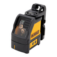 Dewalt LaserChalkLine DW087 Manual De Instrucciones