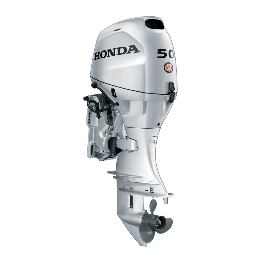 HONDA marine BF40D Instrucciones Del Montaje