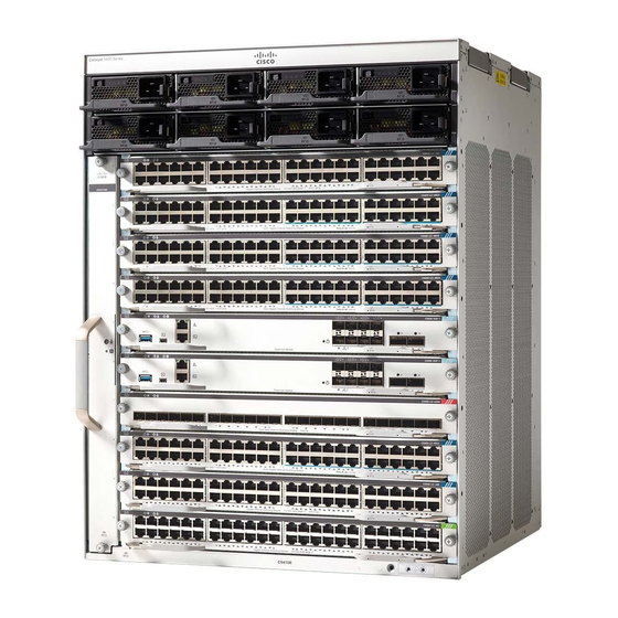 Cisco Catalyst 9400 Serie Guía Breve