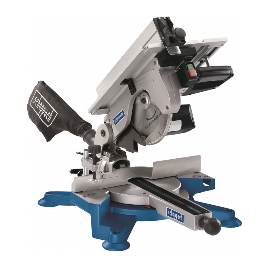 Scheppach HM100T Manual Del Usuario