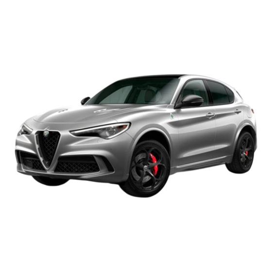 Alfa Romeo STELVIO 2022 Manual De Uso Y Mantenimiento