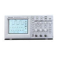 Tektronix TDS 200 Serie Manual Del Usuario