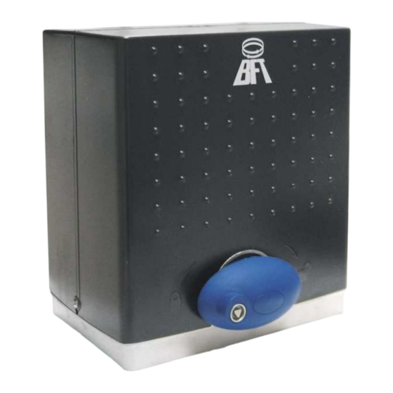 BFT Deimos BT KIT UL Guía De Referencia Rápida