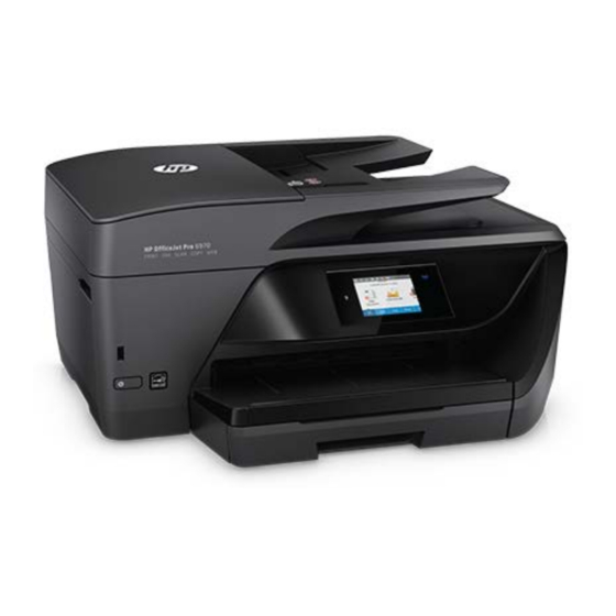 HP OfficeJet Pro 6970 Guia Del Usuario