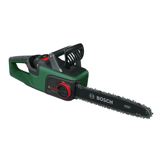 Bosch AdvancedChain 36V-35-40 Manual Original