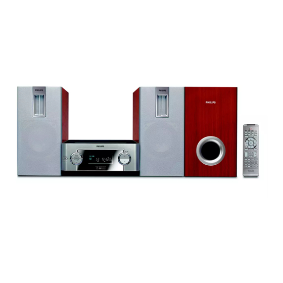 Philips MCD139 Manual Del Usuario