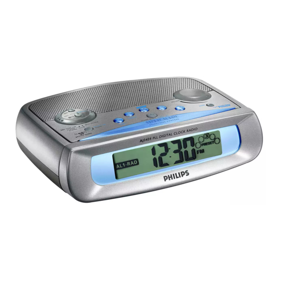 Philips AJ 3430 Manual De Instrucciones