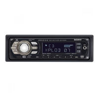 Sony MEX-DV1000 Manual De Instrucciones