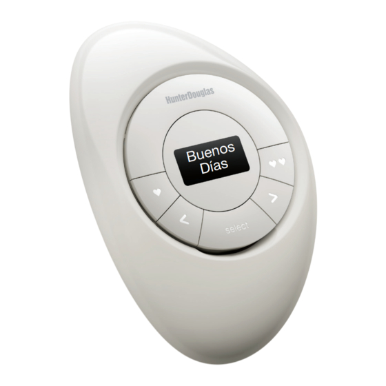 Hunter Douglas PowerView Guia Del Usuario