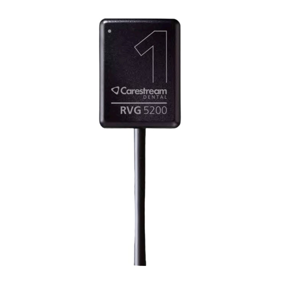 Carestream DENTAL RVG 142 Gua Del Usuario De Las Especificaciones Técnicas, Reglamentarias Y De Seguridad