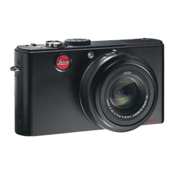 Leica D-LUX 3 Instrucciones De Funcionamiento